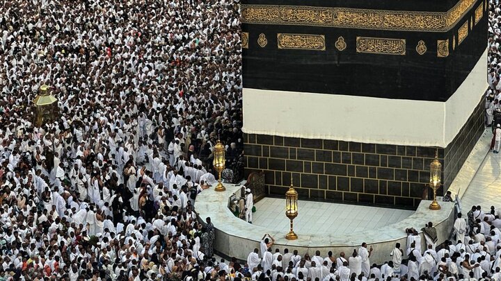 مشارکت بیش از یک میلیون مسلمان در مراسم حج در بحبوجه جنگ در خاورمیانه