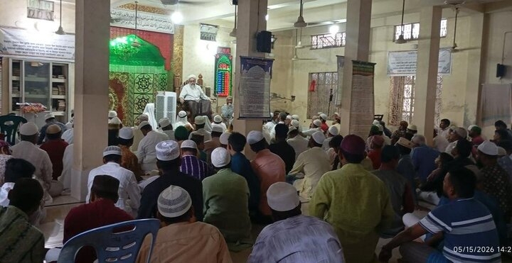 تأکید بر وحدت ادیان و برادری اسلامی، در مسجد تاریخی لالکوتیِ داکا