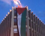 Video: Protesters Raise Palestinian Flag in Athens