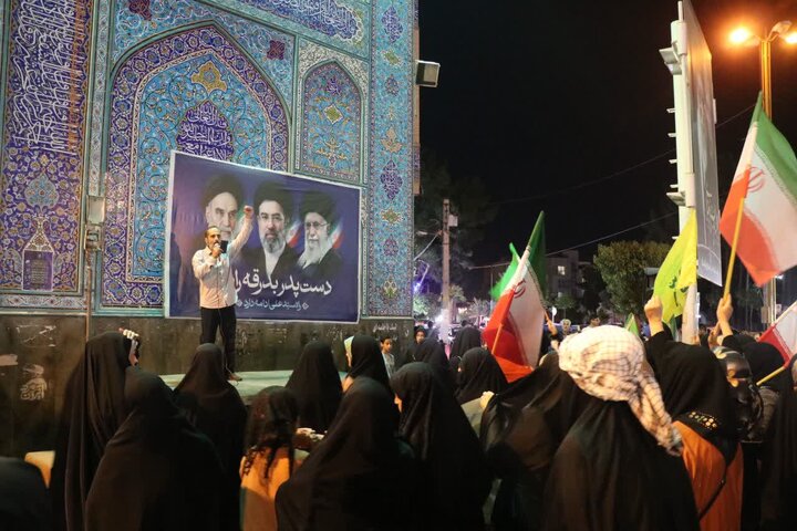 گزارش تصویری/ شوروحال قرچکی‌ها در هشتادوسومین شب خروش مردمی