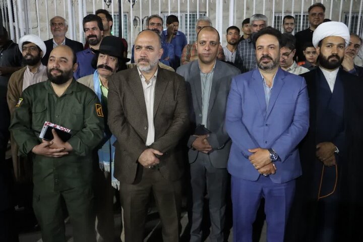 گزارش تصویری/ میدان‌داری مردم باقرشهر و کهریزک در هشتادوسومین شب