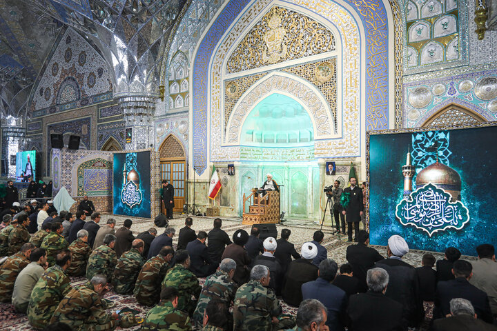 Photos: Memorial Ceremony for Martyrs of Service Held at Razavi Holy Shrine