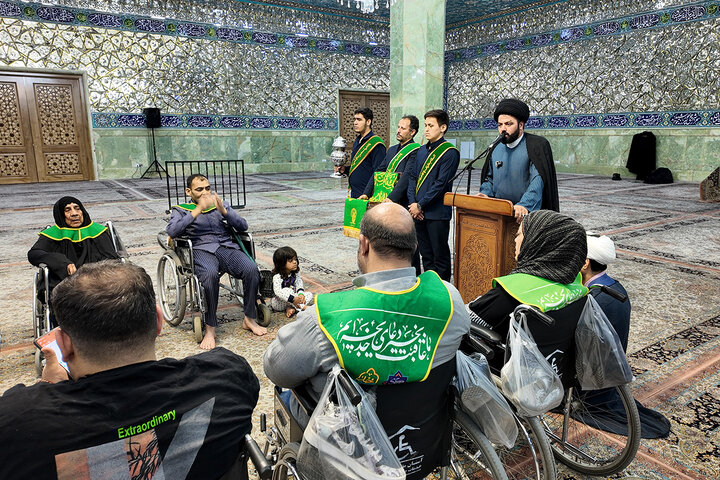 Photos: Ahvaz War Martyrs' Families Visit Holy Shrine of Hazrat Masoumeh