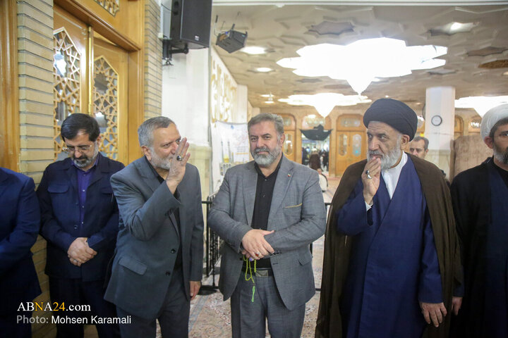Photos: Second Anniversary of Ayatollah Raisi's Martyrdom Commemorated at Hazrat Masoumeh Shrine