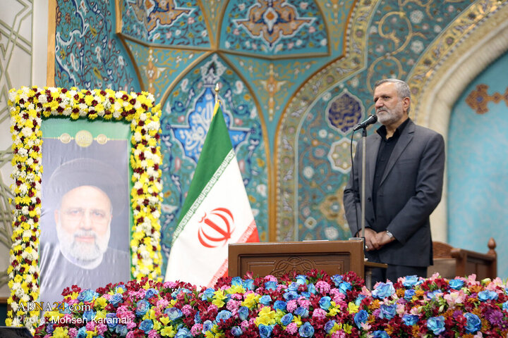 Photos: Second Anniversary of Ayatollah Raisi's Martyrdom Commemorated at Hazrat Masoumeh Shrine
