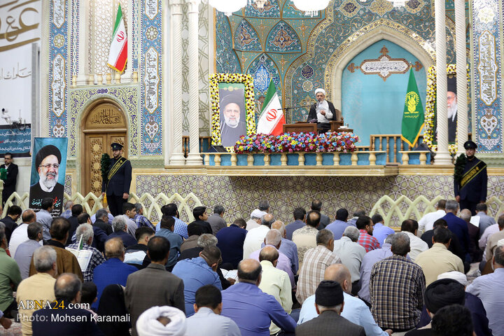 Photos: Second Anniversary of Ayatollah Raisi's Martyrdom Commemorated at Hazrat Masoumeh Shrine