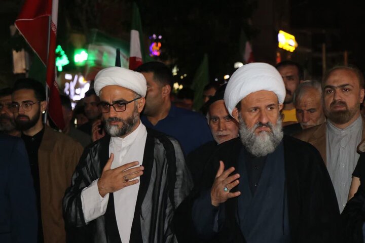 گزارش تصویری/ هشتادوچهارمین اجتماع شبانه مردمی در قرچک