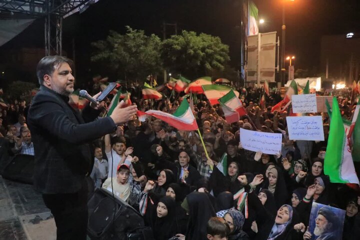 گزارش تصویری/ هشتادوچهارمین اجتماع شبانه مردمی در قرچک