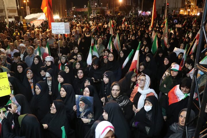 گزارش تصویری/ هشتادوچهارمین اجتماع شبانه مردمی در قرچک