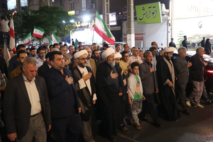 گزارش تصویری/ هشتادوچهارمین اجتماع شبانه مردمی در قرچک