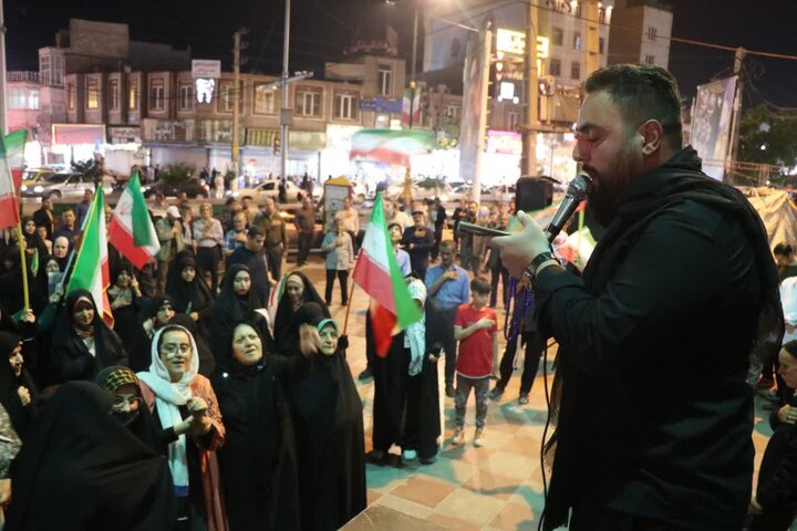 گزارش تصویری/ هشتادوچهارمین اجتماع شبانه مردمی در قرچک