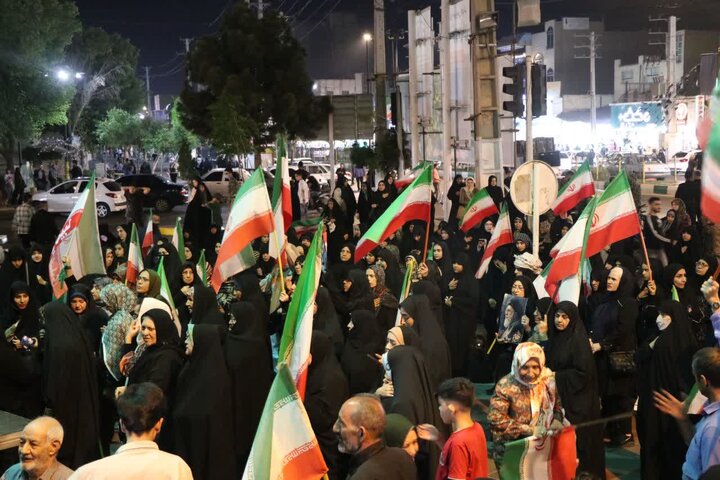 گزارش تصویری/ هشتادوچهارمین اجتماع شبانه مردمی در قرچک