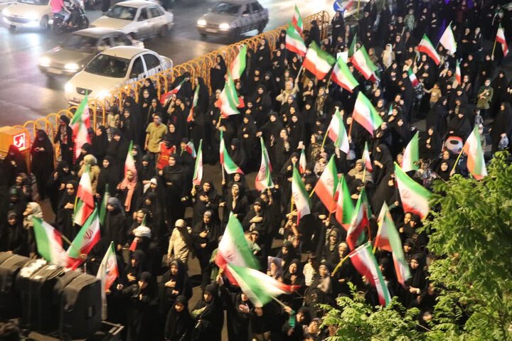 گزارش تصویری/ هشتادوچهارمین اجتماع شبانه مردمی در قرچک