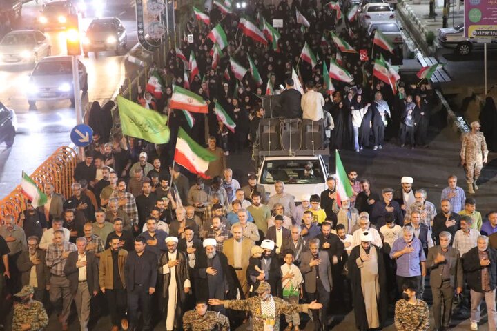 گزارش تصویری/ هشتادوچهارمین اجتماع شبانه مردمی در قرچک