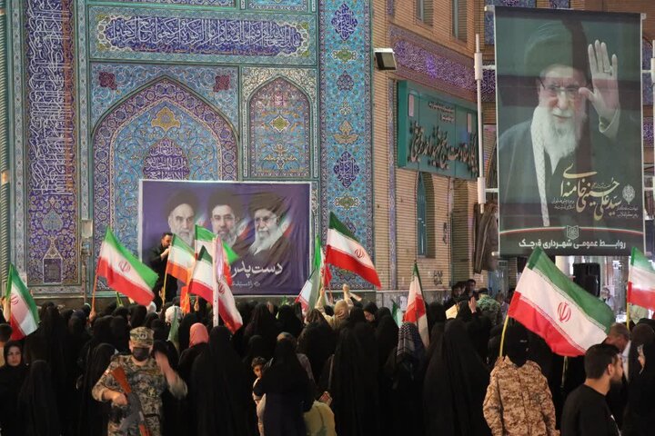 گزارش تصویری/ هشتادوچهارمین اجتماع شبانه مردمی در قرچک