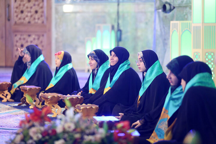 Photos: Ritual of Quran Recitation at Hazrat Masoumeh Holy Shrine
