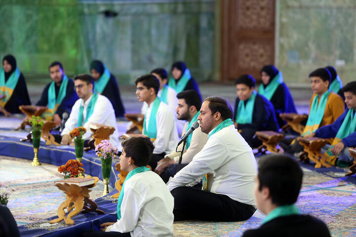 Photos: Ritual of Quran Recitation at Hazrat Masoumeh Holy Shrine