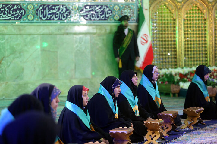 Photos: Ritual of Quran Recitation at Hazrat Masoumeh Holy Shrine