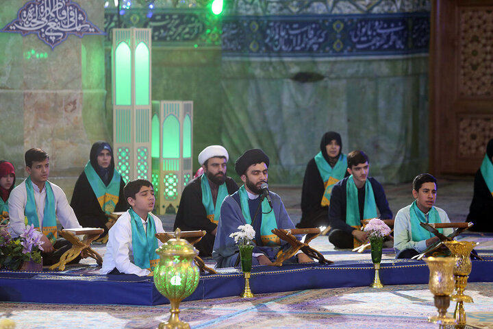 Photos: Ritual of Quran Recitation at Hazrat Masoumeh Holy Shrine