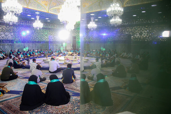 Photos: Ritual of Quran Recitation at Hazrat Masoumeh Holy Shrine