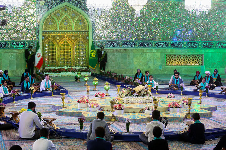 Photos: Ritual of Quran Recitation at Hazrat Masoumeh Holy Shrine