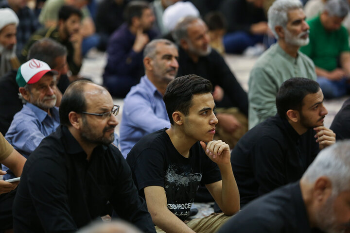 Photos: Imam Baqir mourning ceremony held at Hazrat Masoumeh holy shrine
