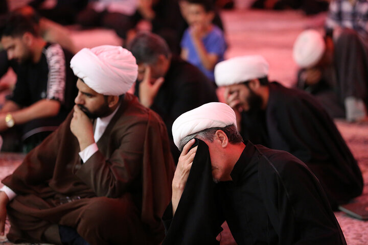 Photos: Imam Baqir mourning ceremony held at Hazrat Masoumeh holy shrine