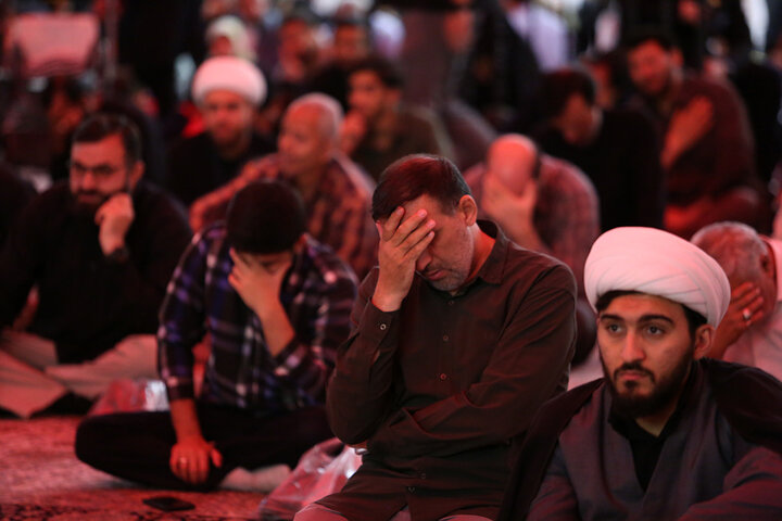 Photos: Imam Baqir mourning ceremony held at Hazrat Masoumeh holy shrine
