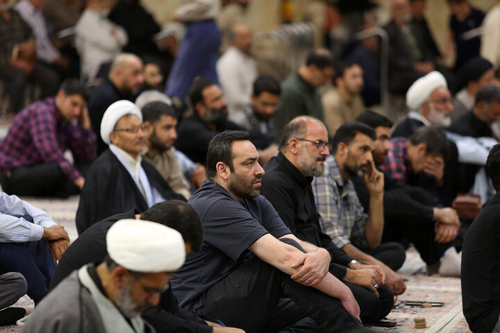 Photos: Imam Baqir mourning ceremony held at Hazrat Masoumeh holy shrine