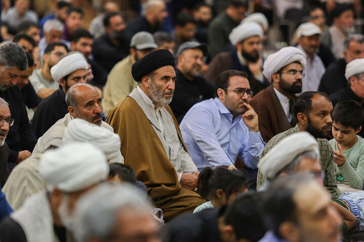 Photos: Imam Baqir mourning ceremony held at Hazrat Masoumeh holy shrine