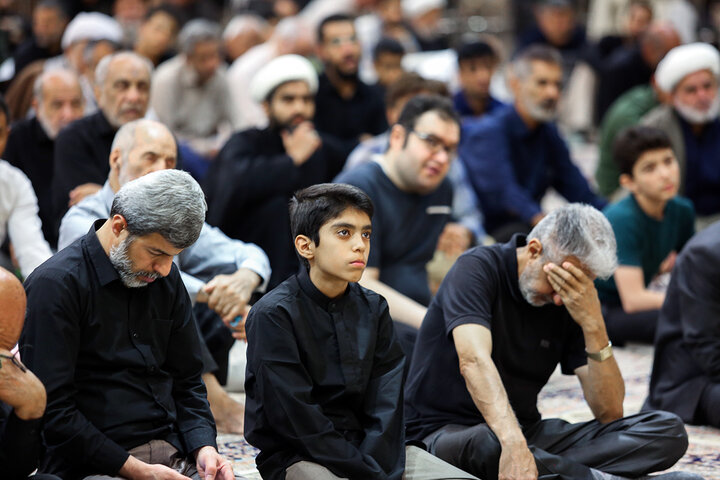 Photos: Imam Baqir mourning ceremony held at Hazrat Masoumeh holy shrine