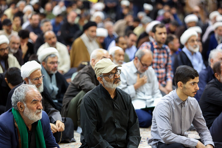 Photos: Imam Baqir mourning ceremony held at Hazrat Masoumeh holy shrine