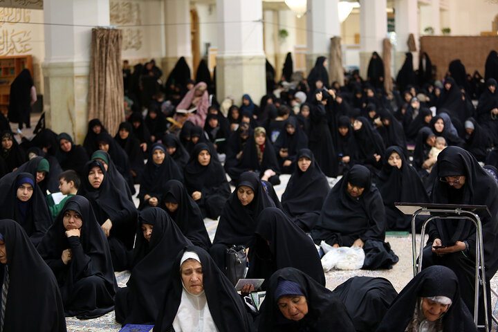 Photos: Imam Baqir mourning ceremony held at Hazrat Masoumeh holy shrine