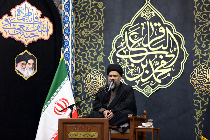 Photos: Imam Baqir mourning ceremony held at Hazrat Masoumeh holy shrine