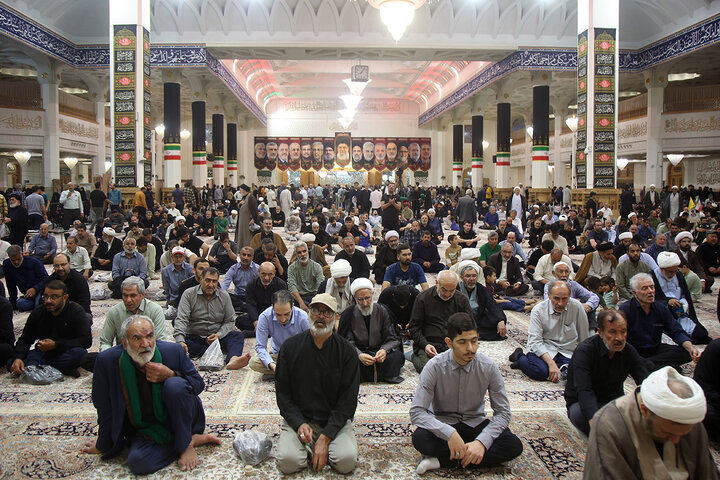 Photos: Imam Baqir mourning ceremony held at Hazrat Masoumeh holy shrine