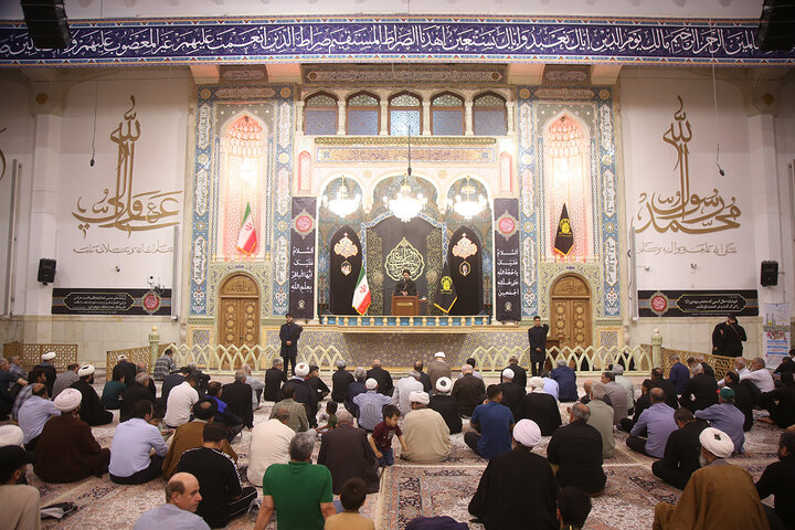 Photos: Imam Baqir mourning ceremony held at Hazrat Masoumeh holy shrine
