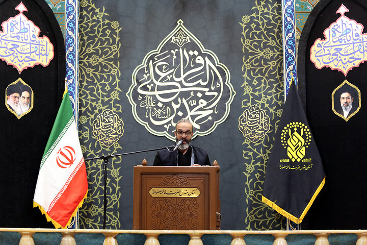Photos: Imam Baqir mourning ceremony held at Hazrat Masoumeh holy shrine