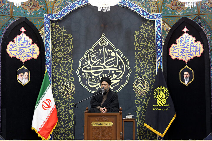 Photos: Imam Baqir mourning ceremony held at Hazrat Masoumeh holy shrine