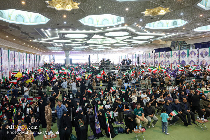 مراسم گرمیداشت شهدای جنگ رمضان و سالگرد شهدای اقتدار ایران