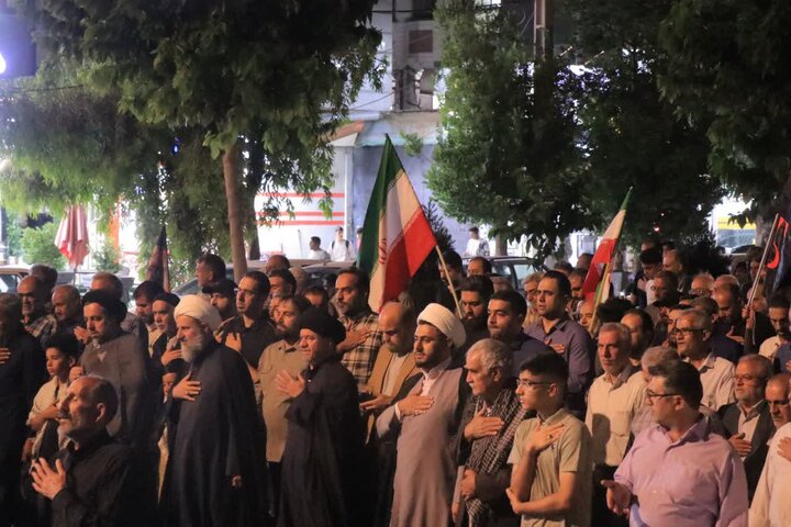 گزارش تصویری/ حضور پرشور قرچکی‌ها در شب ۸۵ تجمعات مردمی