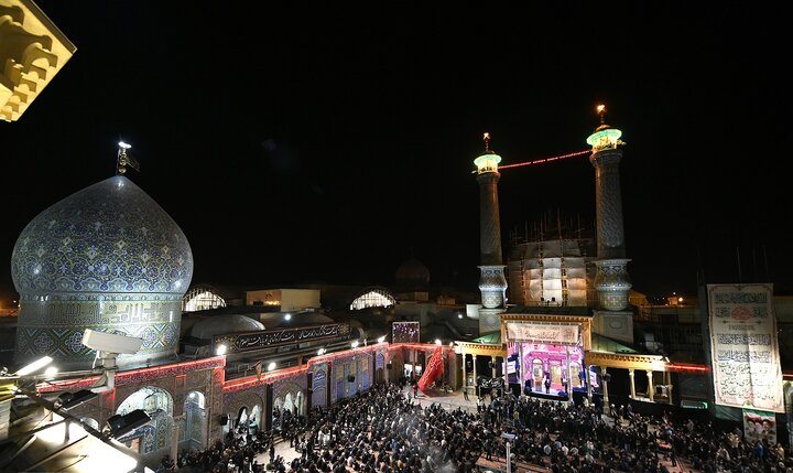 گزارش تصویری/ دومین شب آیین مسلمیه در حرم مطهر حضرت عبدالعظیم(ع)