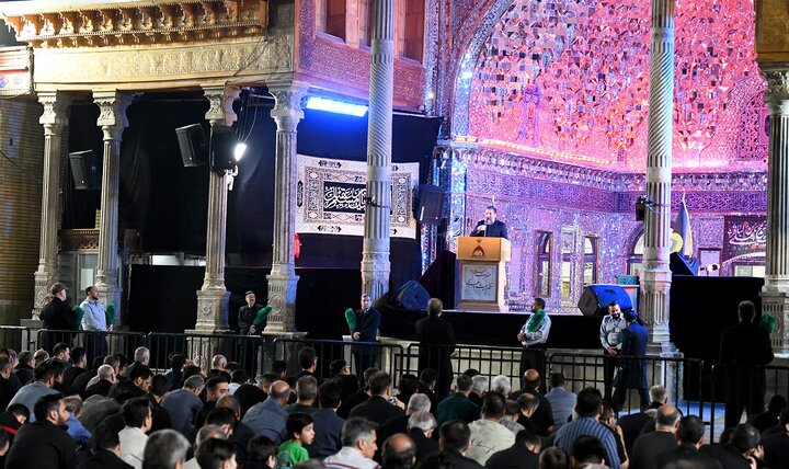 گزارش تصویری/ دومین شب آیین مسلمیه در حرم مطهر حضرت عبدالعظیم(ع)