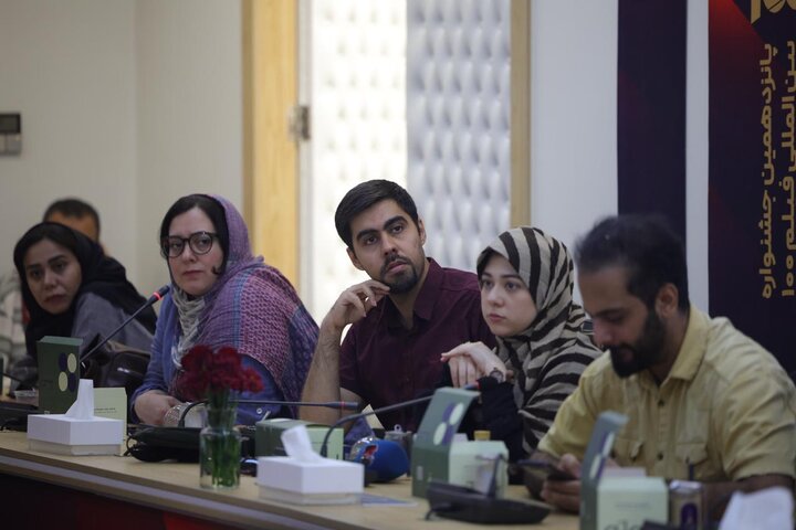 گزارش تصویری/ نشست خبری پانزدهمین جشنواره بین المللی فیلم ۱۰۰