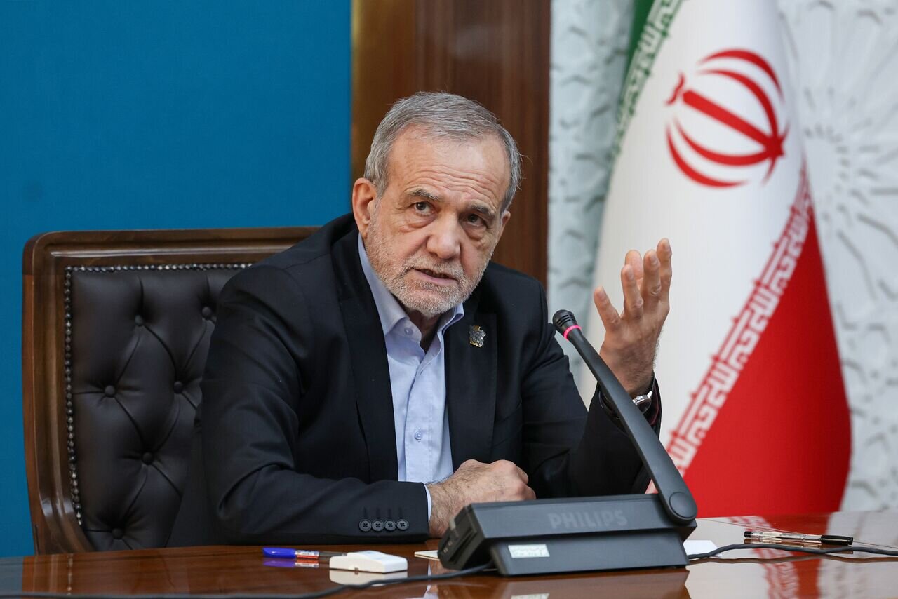 'Resistance Deeply Rooted in Iranians' Spirit,' Pezeshkian Says
