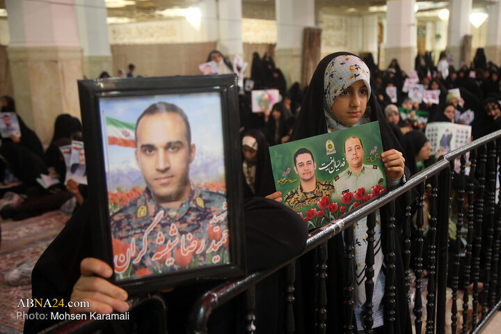 Photos: Commemoration Ceremony for Martyrs of Ramadan War Held at Hazrat Masoumeh Holy Shrine