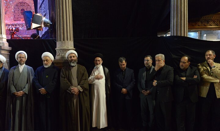 گزارش تصویری/  سومین شب آیین مسلمیه در حرم مطهر حضرت عبدالعظیم(ع)