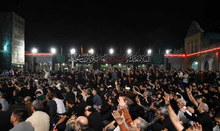 گزارش تصویری/  سومین شب آیین مسلمیه در حرم مطهر حضرت عبدالعظیم(ع)