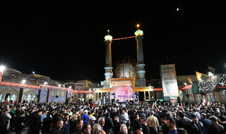 گزارش تصویری/  سومین شب آیین مسلمیه در حرم مطهر حضرت عبدالعظیم(ع)