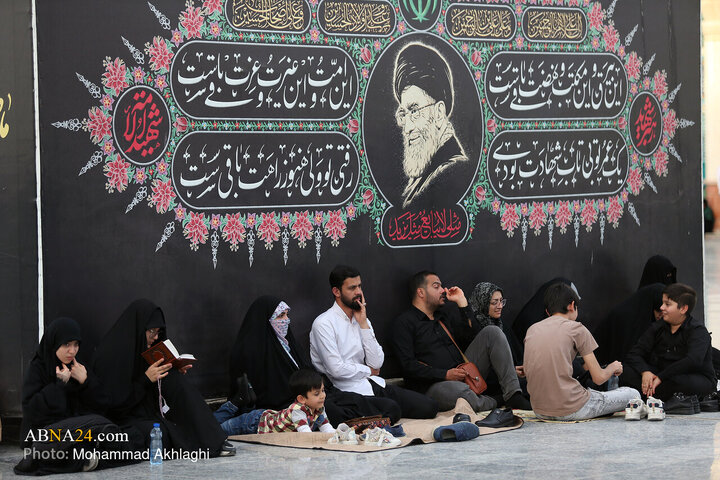 نجوای بندگی در ضیافت عرفه - مسجد مقدس جمکران