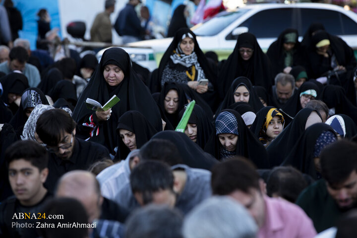 مراسم دعای عرفه میدان انقلاب